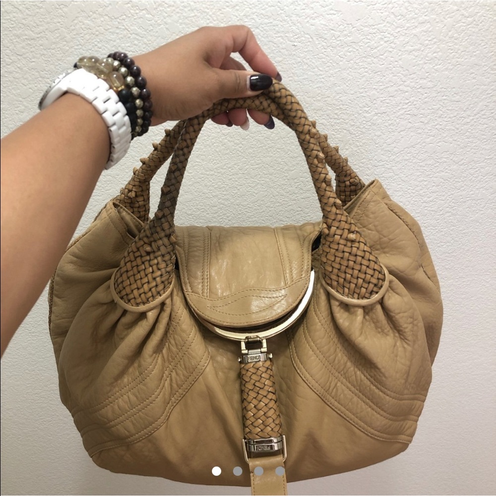 Fendi Spy bag - camel color